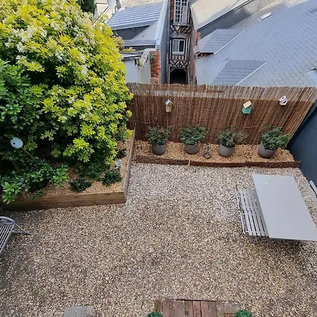 Le Jardin D'eugene - 4p House - Terrace - Historic Center 펜션 옹플뢰르