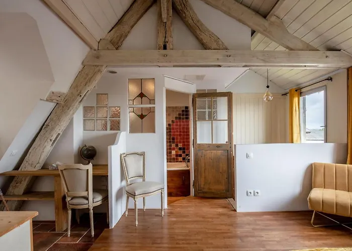 Prázdninový dům Le Jardin D'eugene - 4p House - Terrace - Historic Center Honfleur