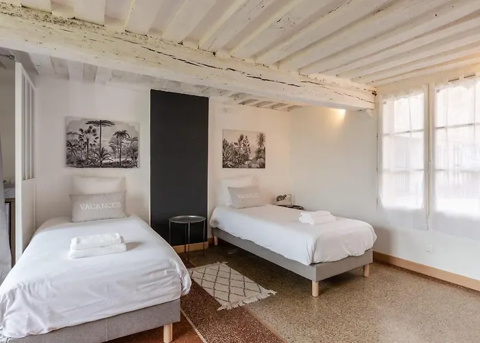 Le Jardin D'eugene - 4p House - Terrace - Historic Center Prázdninový dům Honfleur